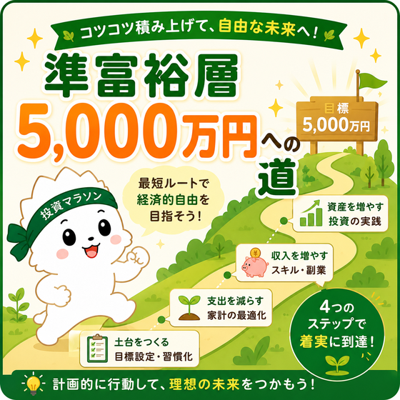 準富裕層5000万円への道